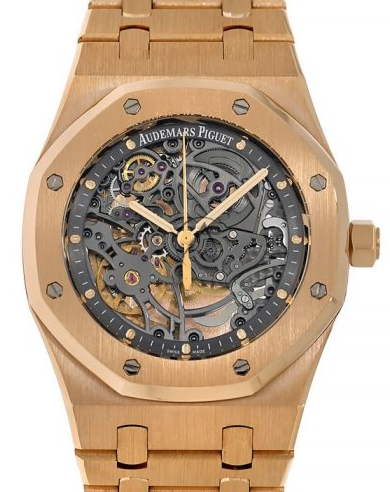 Audemars Piguet Royal Oak 39 mm 15305OR.OO.D088CR.01 Rose Gold Skeleton