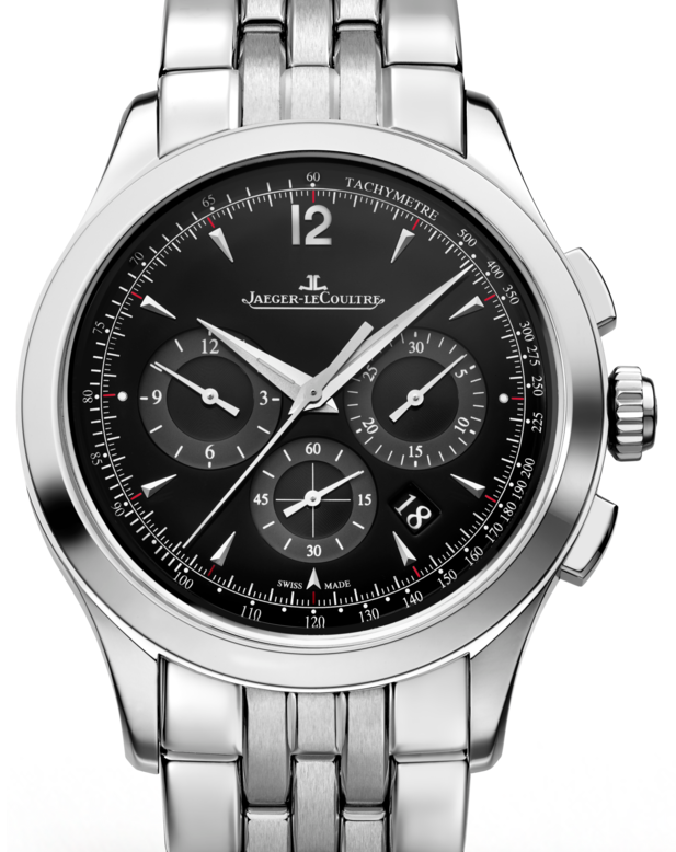 Jaeger-LeCoultre Calibre 751A/1 Master Chronograph 1538171 Black Index Stainless Steel 40mm Automatic BRAND NEW