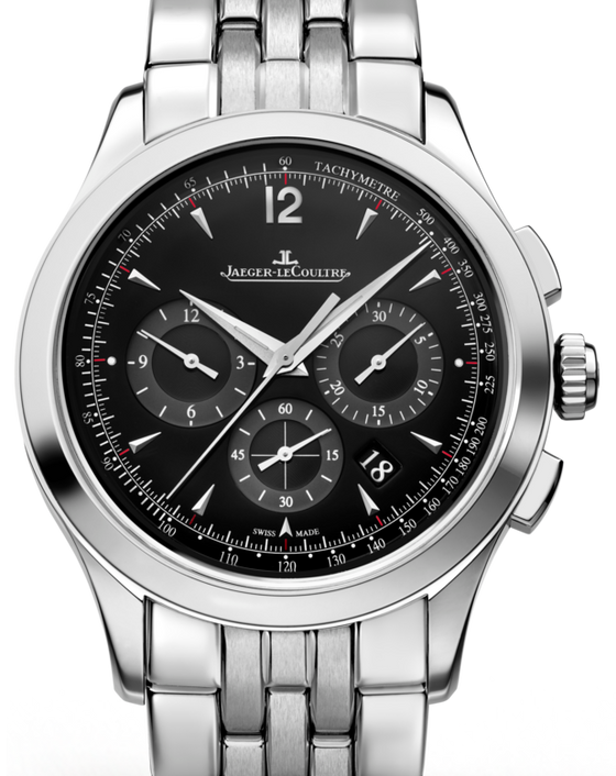 Jaeger-LeCoultre Calibre 751A/1 Master Chronograph 1538171 Black Index Stainless Steel 40mm Automatic BRAND NEW