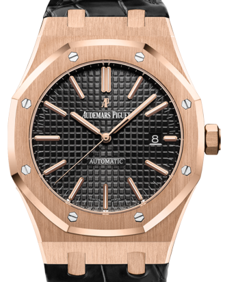 Audemars Piguet Royal Oak 41 mm 15400OR.OO.D002CR.01 Rose Gold Black