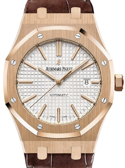 Audemars Piguet Royal Oak 41 mm 15400OR.OO.D088CR.01 Rose Gold White