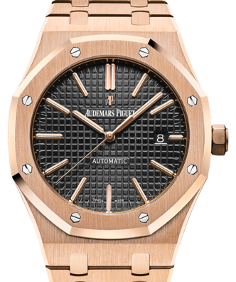 Audemars Piguet Royal Oak 41 mm 15400ORBLK Rose Gold Black