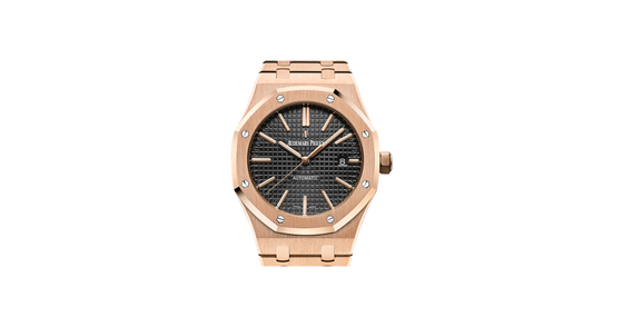 Audemars Piguet 15400OR.OO.1220OR.01 Royal Oak Selfwinding 41mm Black Index Rose Gold - BRAND NEW