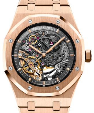 Audemars Piguet Royal Oak 41 mm 15407OR.OO.1220OR.01 Rose Gold Skeleton