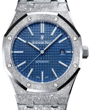 Audemars Piguet Royal Oak Frosted Gold 39 mm 15410BC.GG.1224BC.01 White Gold Analog