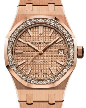 Audemars Piguet Royal Oak Selfwinding 37 mm 15451OR.ZZ.1256OR.03 Rose Gold Pink