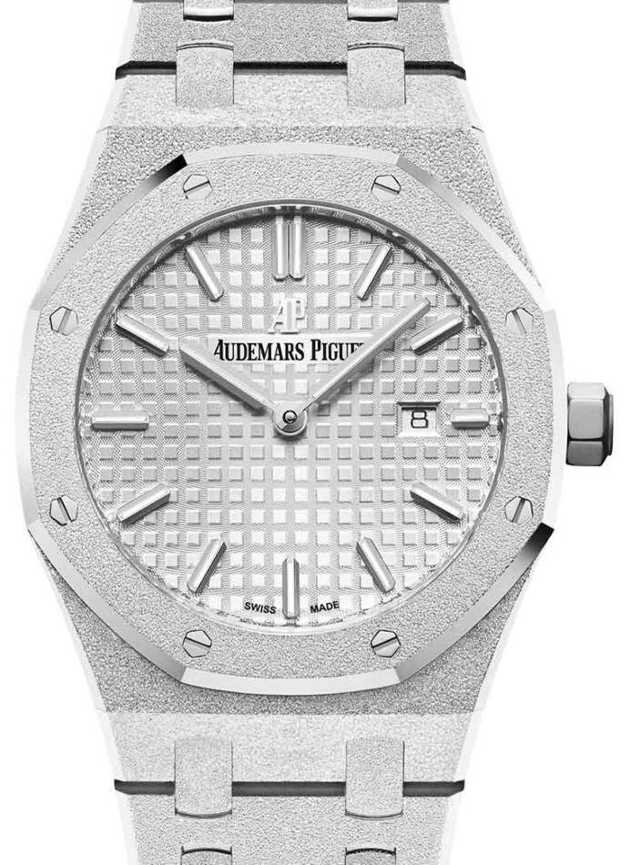 Audemars Piguet Royal Oak Frosted Gold 37 mm 15454BC.GG.1259BC.01 White Gold Analog