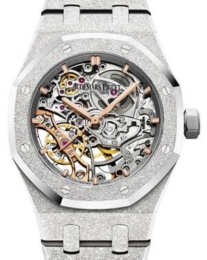 Audemars Piguet Royal Oak Double Balance Wheel Openworked 37 mm 15466BC.GG.1259BC.01 White Gold Skeleton