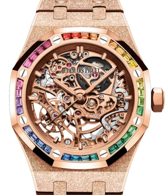 Audemars Piguet Royal Oak 37 mm 15468OR.YG.1259OR.01-B Rose Gold Skeleton