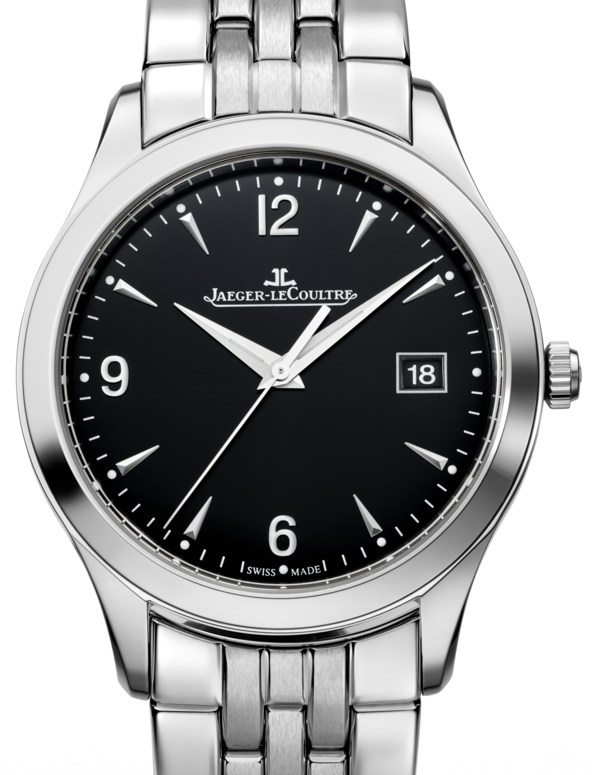 Jaeger-LeCoultre Calibre 899/1 Master Control Date 1548171 Black Arabic / Index Stainless Steel 39mm Automatic BRAND NEW
