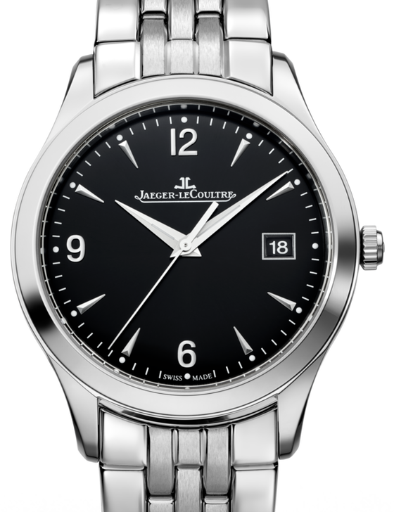 Jaeger-LeCoultre Calibre 899/1 Master Control Date 1548171 Black Arabic / Index Stainless Steel 39mm Automatic BRAND NEW