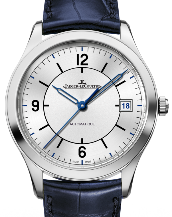 Jaeger-LeCoultre Calibre 899/1 Master Control Date 1548530 Silver Arabic / Index Stainless Steel Leather 39mm Automatic BRAND NEW