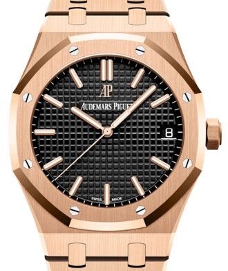 Audemars Piguet Royal Oak Selfwinding 41 mm 15500OR.OO.1220OR.01 Rose Gold Black
