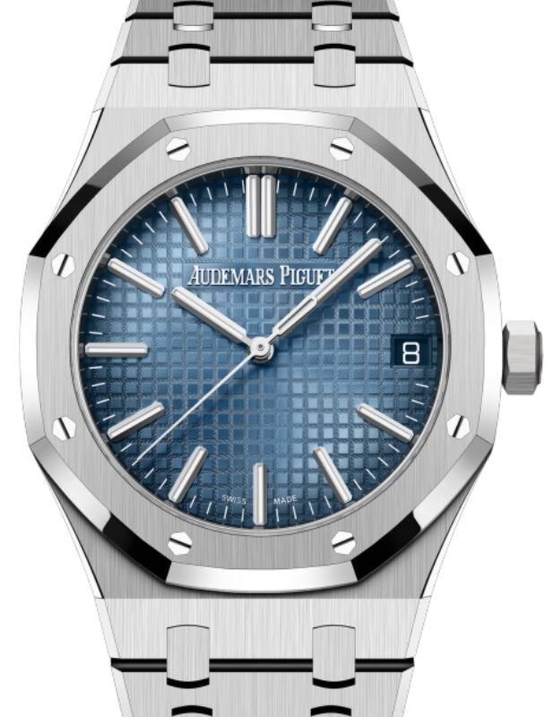 Audemars Piguet Royal Oak 41 mm 15510BC.OO.1320BC.02 White Gold Blue