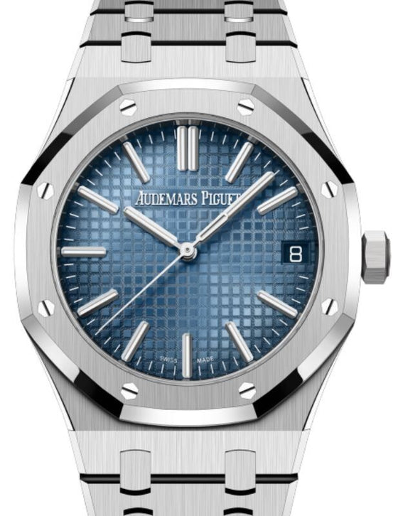 Audemars Piguet Royal Oak 41 mm 15510BC.OO.1320BC.02 White Gold Blue