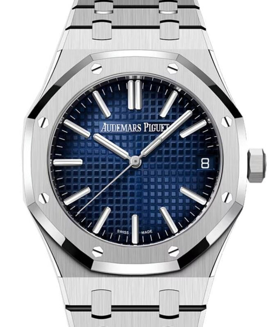 Audemars Piguet Royal Oak 41 mm 15510BC.OO.1320BC.04 White Gold Blue
