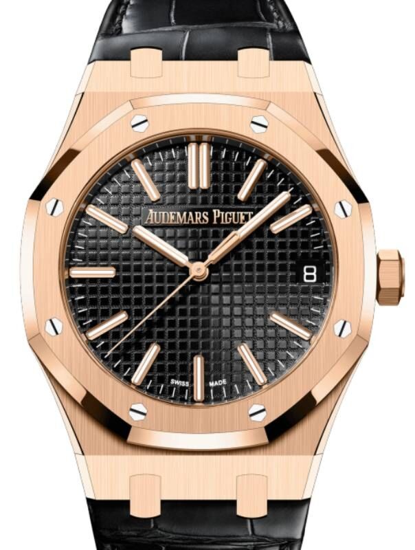 Audemars Piguet Royal Oak 41 mm 15510OR.OO.D002CR.01 Rose Gold Black