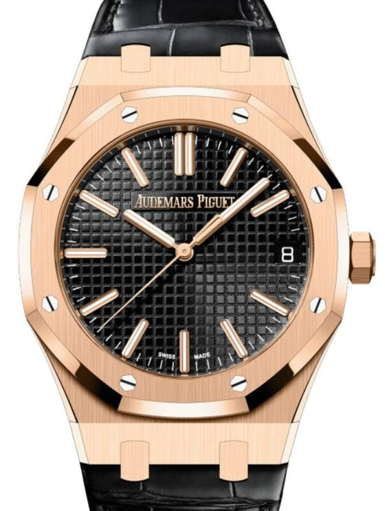 Audemars Piguet Royal Oak 41 mm 15510OR.OO.D002CR.01 Rose Gold Black