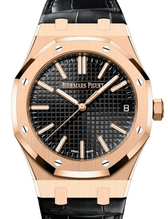 Audemars Piguet Royal Oak 41 mm 15510OR.OO.D002CR.02 Rose Gold Black