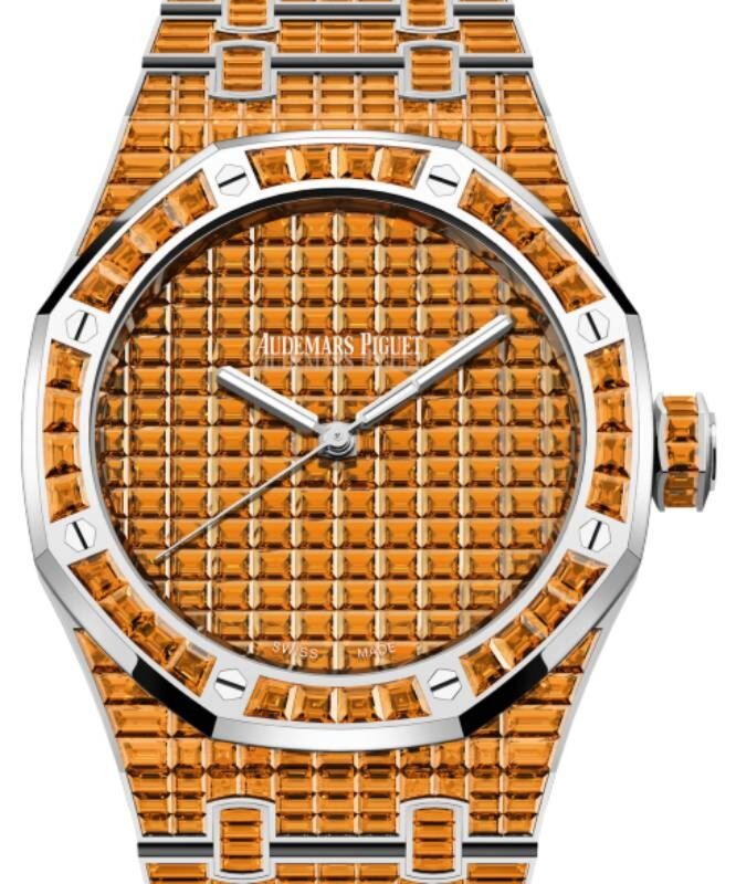 Audemars Piguet Royal Oak 41 mm 15514BC.SE.1284BC.01 White Gold/Gem Stone Orange