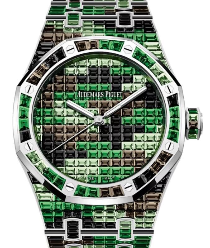 Audemars Piguet Royal Oak 41 mm 15514BC.YY.1284BC.02 White Gold/Gem Stone Analog