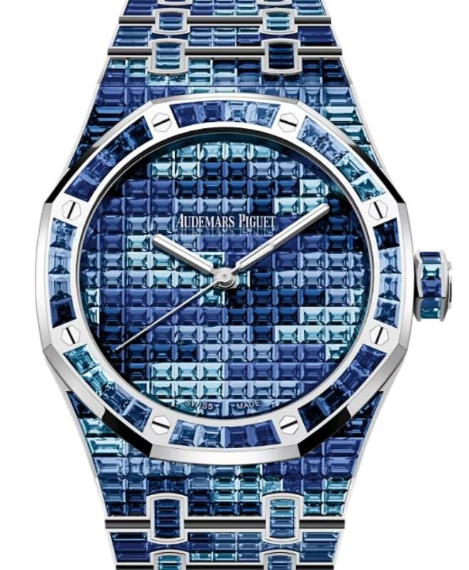 Audemars Piguet Royal Oak 41 mm 15514BC.YY.1284BC.04 White Gold/Gem Stone Analog