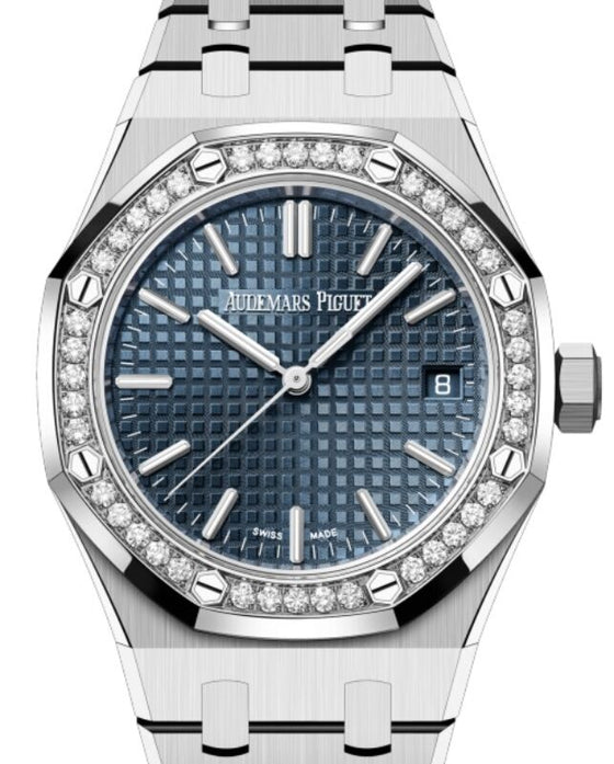 Audemars Piguet Royal Oak 37 mm 15551ST.ZZ.1356ST.05 Steel Blue
