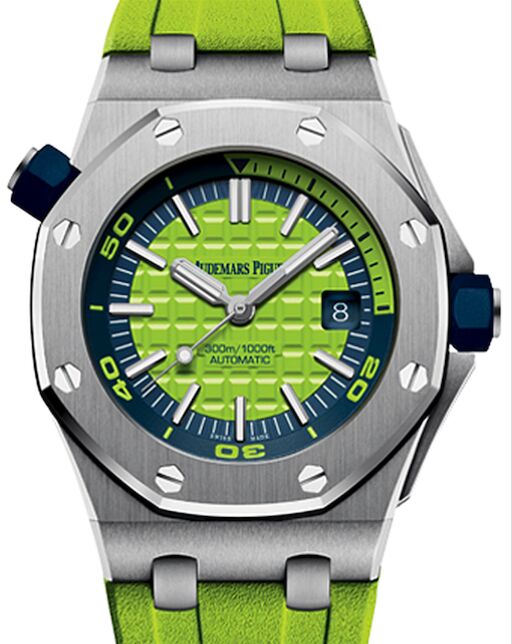 Audemars Piguet Royal Oak Offshore Diver 42 mm 15710ST.OO.A038CA.01 Steel Green