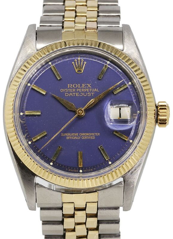 Rolex Datejust 36 36 mm 1601BSJ3 Steel Blue
