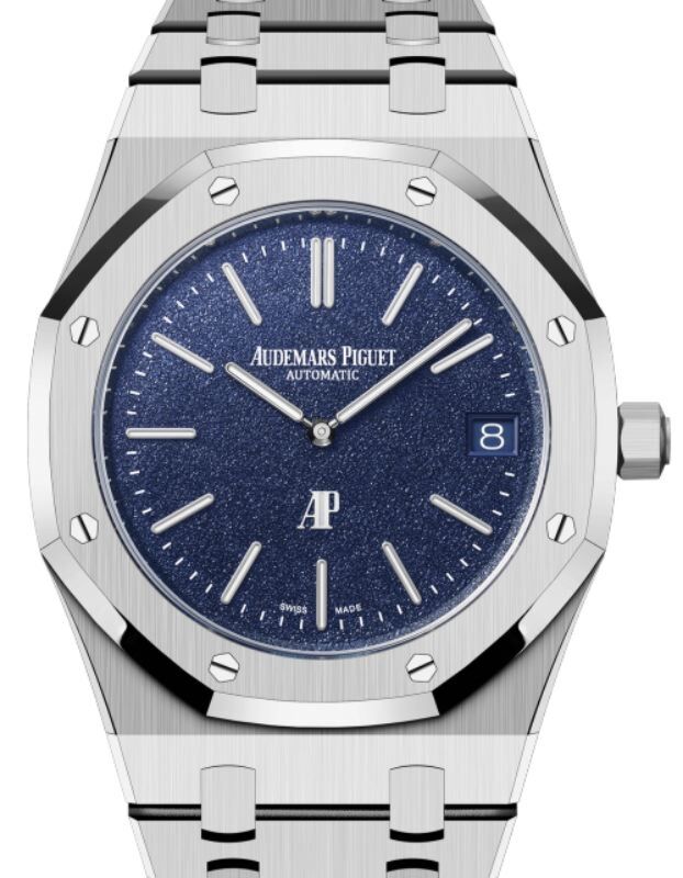 Audemars Piguet Royal Oak 39 mm 16202BC.OO.1240BC.02 White Gold Blue