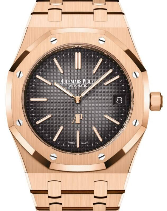 Audemars Piguet Royal Oak 39 mm 16202OR.OO.1240OR.01 Rose Gold Grey