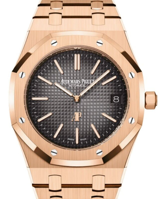 Audemars Piguet Royal Oak 39 mm 16202OR.OO.1240OR.02 Rose Gold Grey