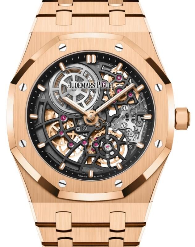 Audemars Piguet Royal Oak 39 mm 16204OR.OO.1240OR.01 Rose Gold Skeleton