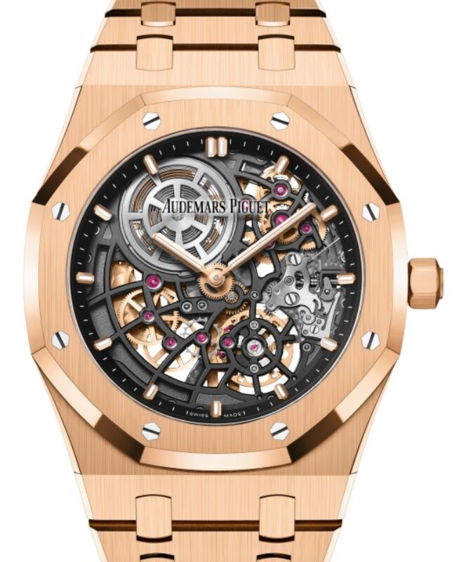 Audemars Piguet Royal Oak 39 mm 16204OR.OO.1240OR.03 Rose Gold Skeleton