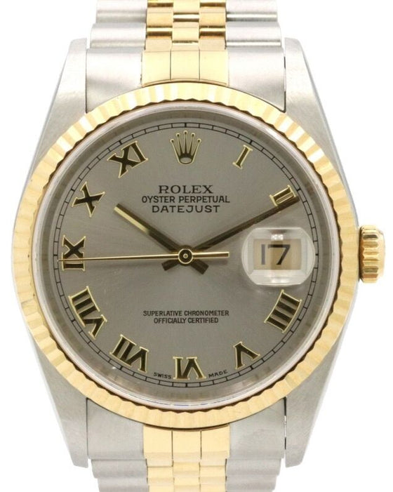 Rolex Datejust 36 36 mm 16233SRJ-3 Steel/Yellow Gold Steel