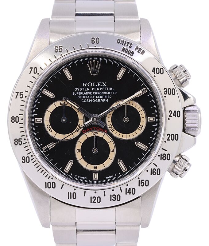 Rolex Daytona Patrizzi 40 mm 16520BLKPO Steel Luminous