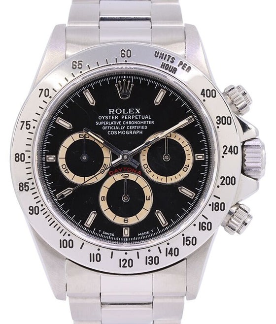 Rolex Daytona Patrizzi 40 mm 16520BLKPO Steel Luminous