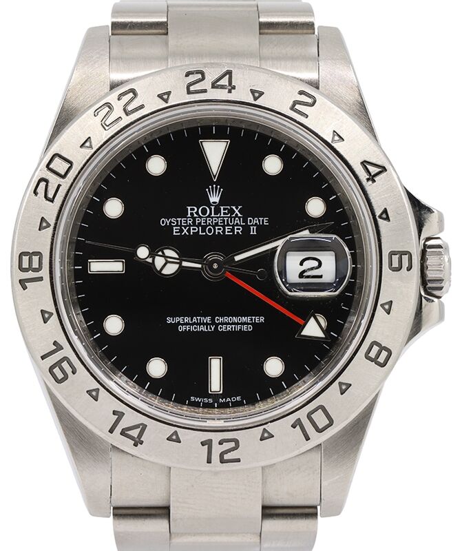 Rolex Explorer II 40 mm 16570BV1 Steel Black