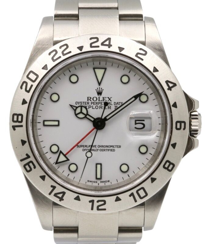 Rolex Explorer II 40 mm 16570FW1 Steel White