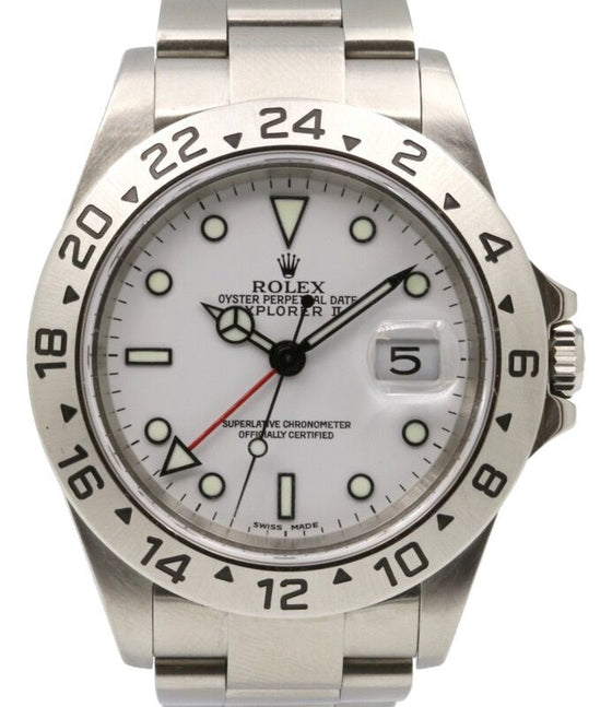 Rolex Explorer II 40 mm 16570FW1 Steel White