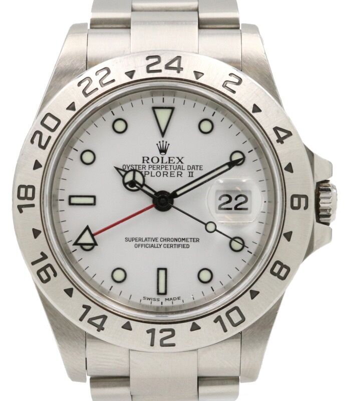 Rolex Explorer II 40 mm 16570WHT1 Steel White
