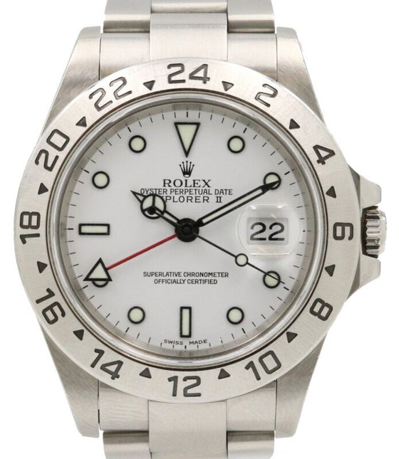 Rolex Explorer II 40 mm 16570WHT1 Steel White