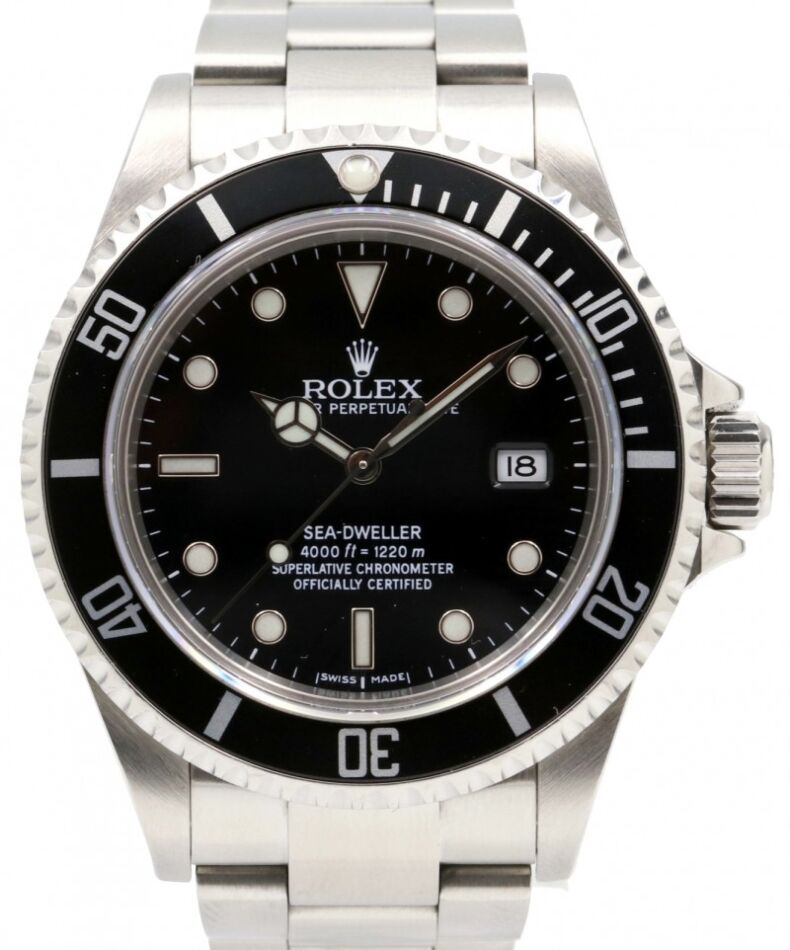 Rolex Seadweller 40 mm 16600-1 Steel Black
