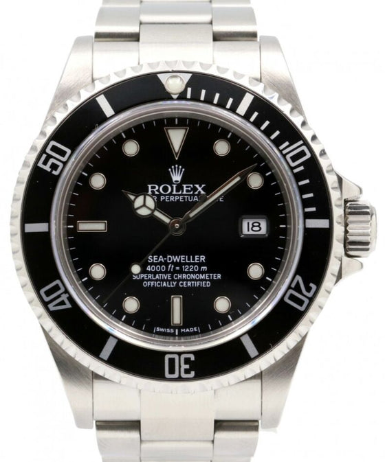 Rolex Seadweller 40 mm 16600-1 Steel Black