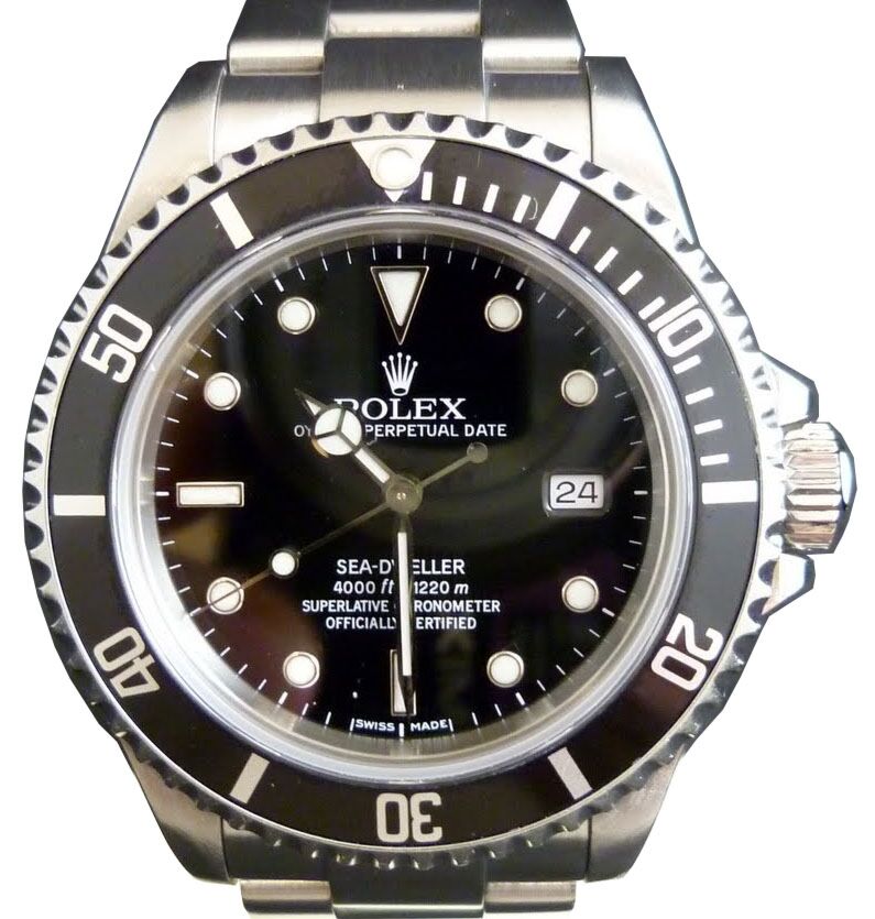 Rolex Seadweller 40 mm 16600 p-2 Steel Black