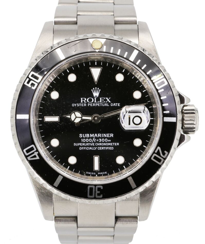 Rolex Submariner 40 mm 16610M2 Steel Black