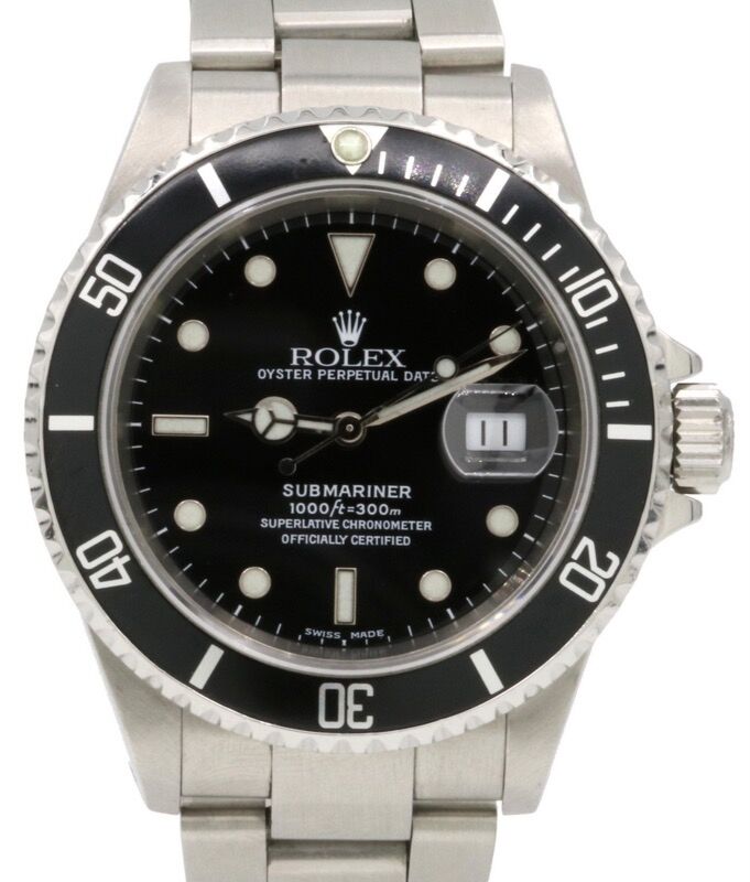 Rolex Submariner 40 mm 16610P3 Steel Black