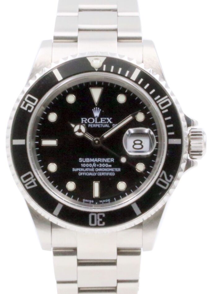 Rolex Submariner 40 mm 16610Z3 Steel Black