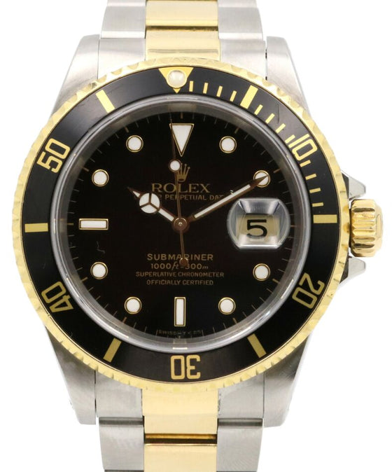 Rolex Submariner 40 mm 16613BH3 Steel/Yellow Gold Black