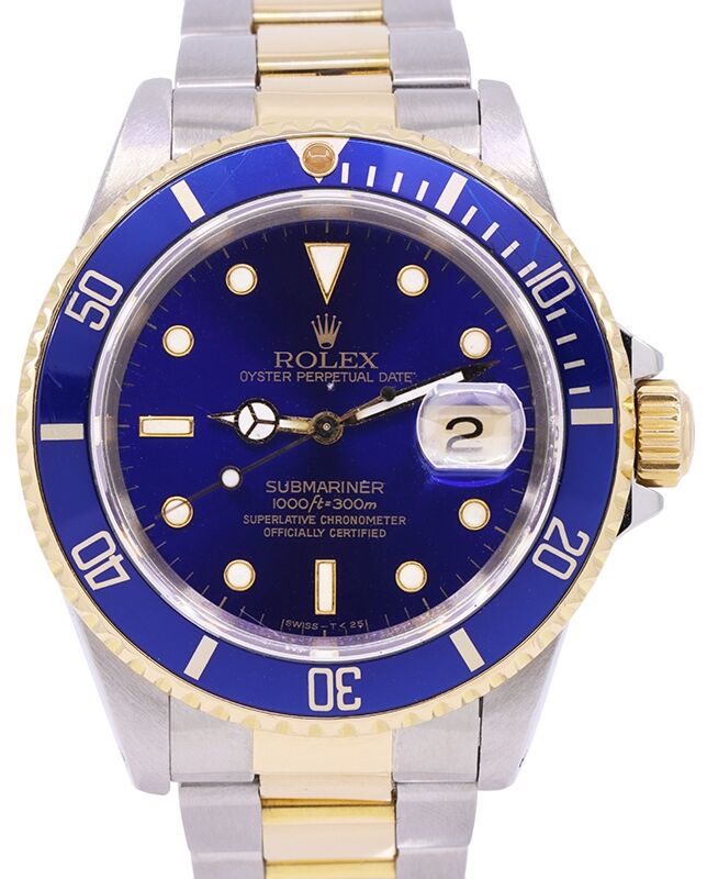 Rolex Submariner 40 mm 16613BLUS3 Steel/Yellow Gold Blue